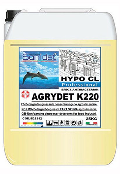 AGRYDET K220 HYPOCLOR - 25 KG